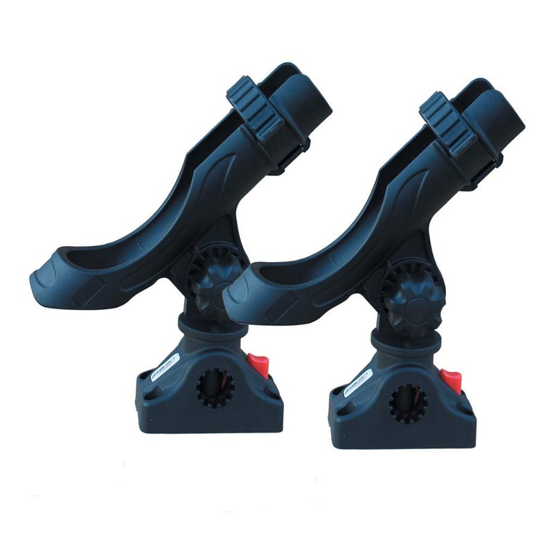 Brocraft 2Pcs Power Lock Fully Adjustable Rod Holder - Image 1